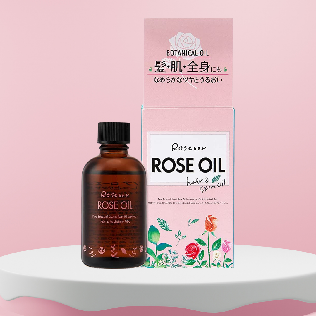 Dầu Dưỡng Thơm Tóc Rose Oil Nhật Bản 60ml ủ tóc và dưỡng da