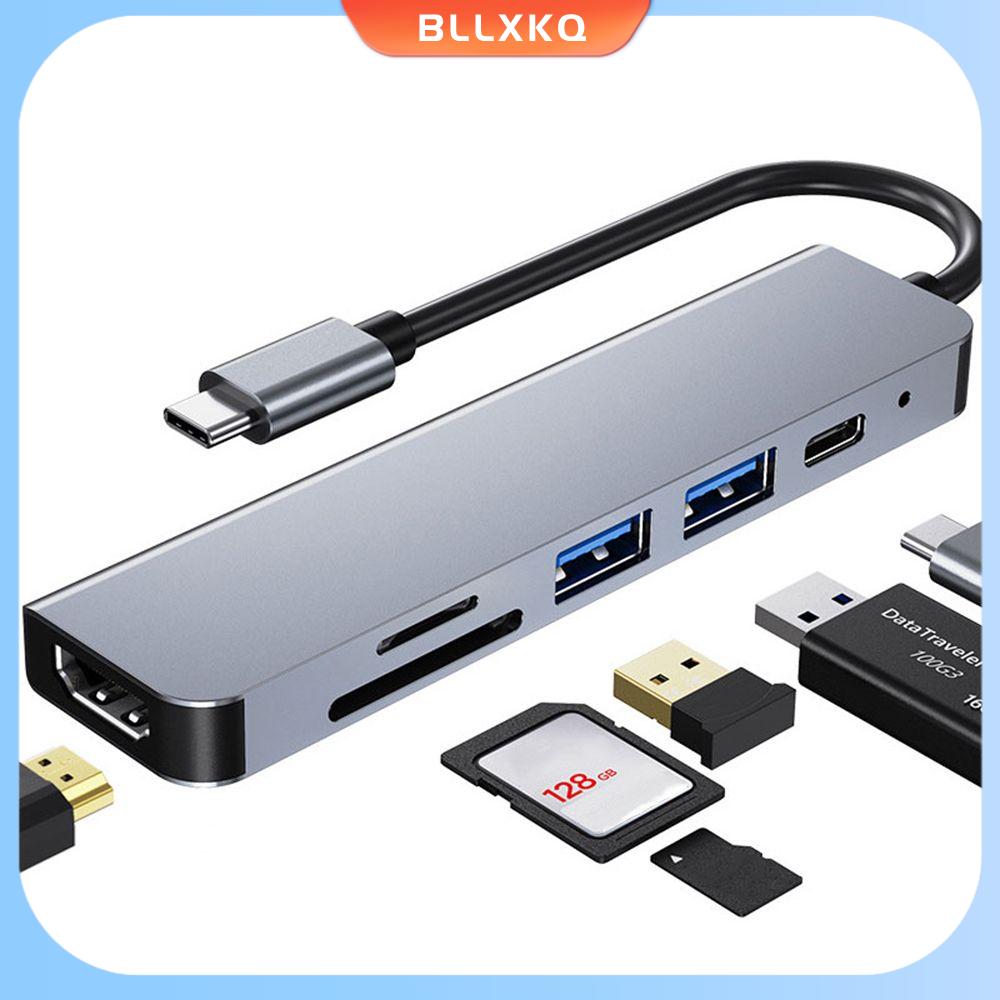 Bllxkq dock 9 trong 1 sạc pd cổng usb 3.0 type-c bộ chuyển đổi đa cổng 4k hdmi usb c hub