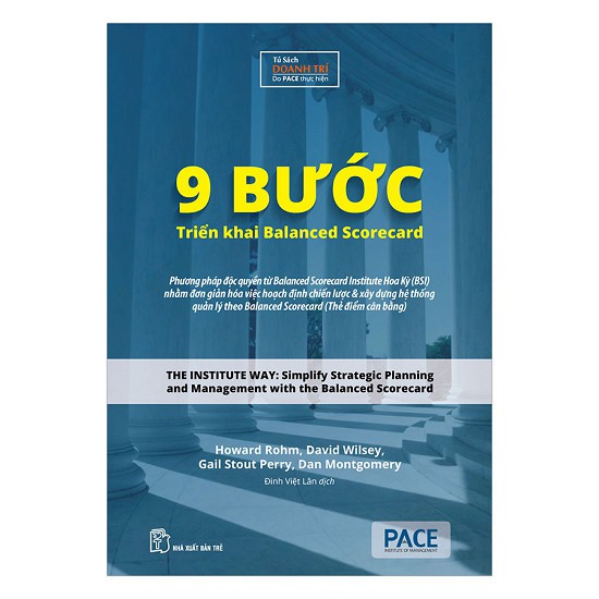 Nguyetlinhbook Sách - 9 Bước Triển Khai Balanced Scorecard.