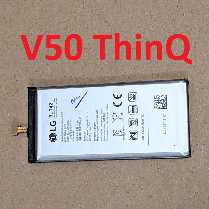 Pin zin lg v50 thinq mã bl-t42 dung lượng 4000mah battery linh kiện thay thế