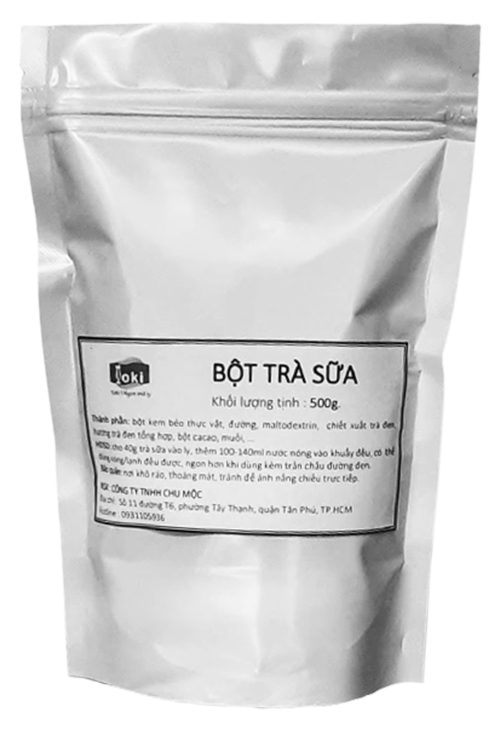 Bột trà sữa hòa tan 3in1 Yoki 500g hương vị truyền thống