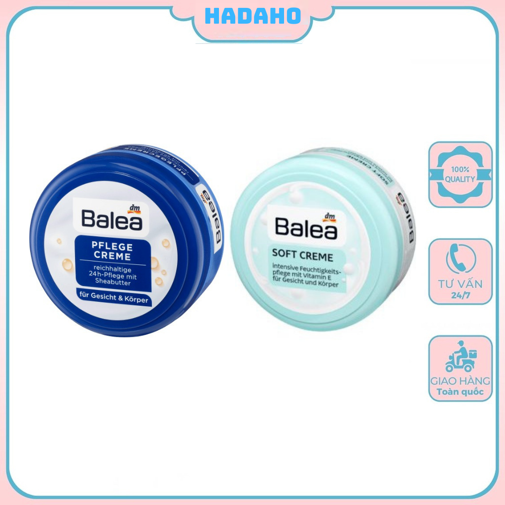 Kem dưỡng ẩm Balea 250ml-Xách tay Đức