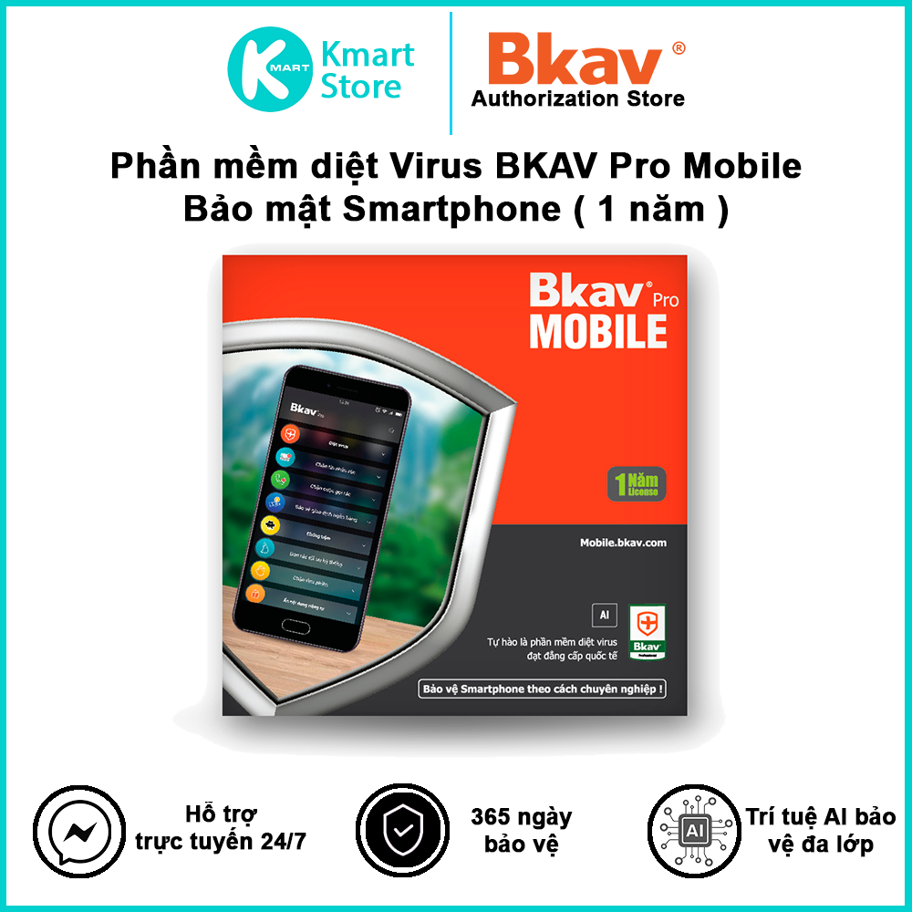 Phần mềm diệt Virus Bkav Pro Mobile
