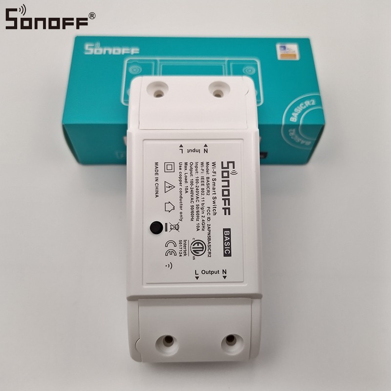 Sonoff Basic R2 Công tắc điều khiển từ xa qua mạng wifi cho nhà thông minh