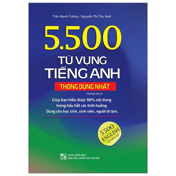 Fahasa - 5500 Từ Vựng Tiếng Anh Thông Dụng Nhất (Bản Màu)