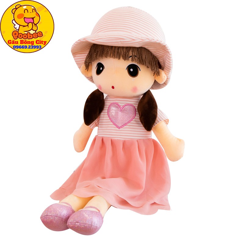 Búp bê xuka nhồi bông qùa tặng cho bé dễ thương mềm mịn gấu bông city