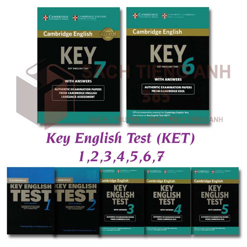 Trọn bộ Key English Test KET - Tặng Audio