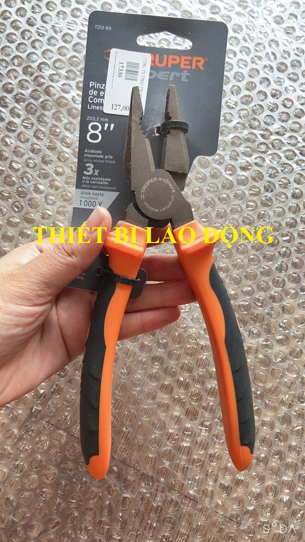 Kìm răng chuyên nghiệp 200mm truper - 17330