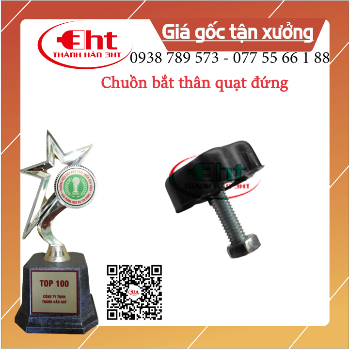Ốc vặn thân cổ quạt ren 6mm - 3ht