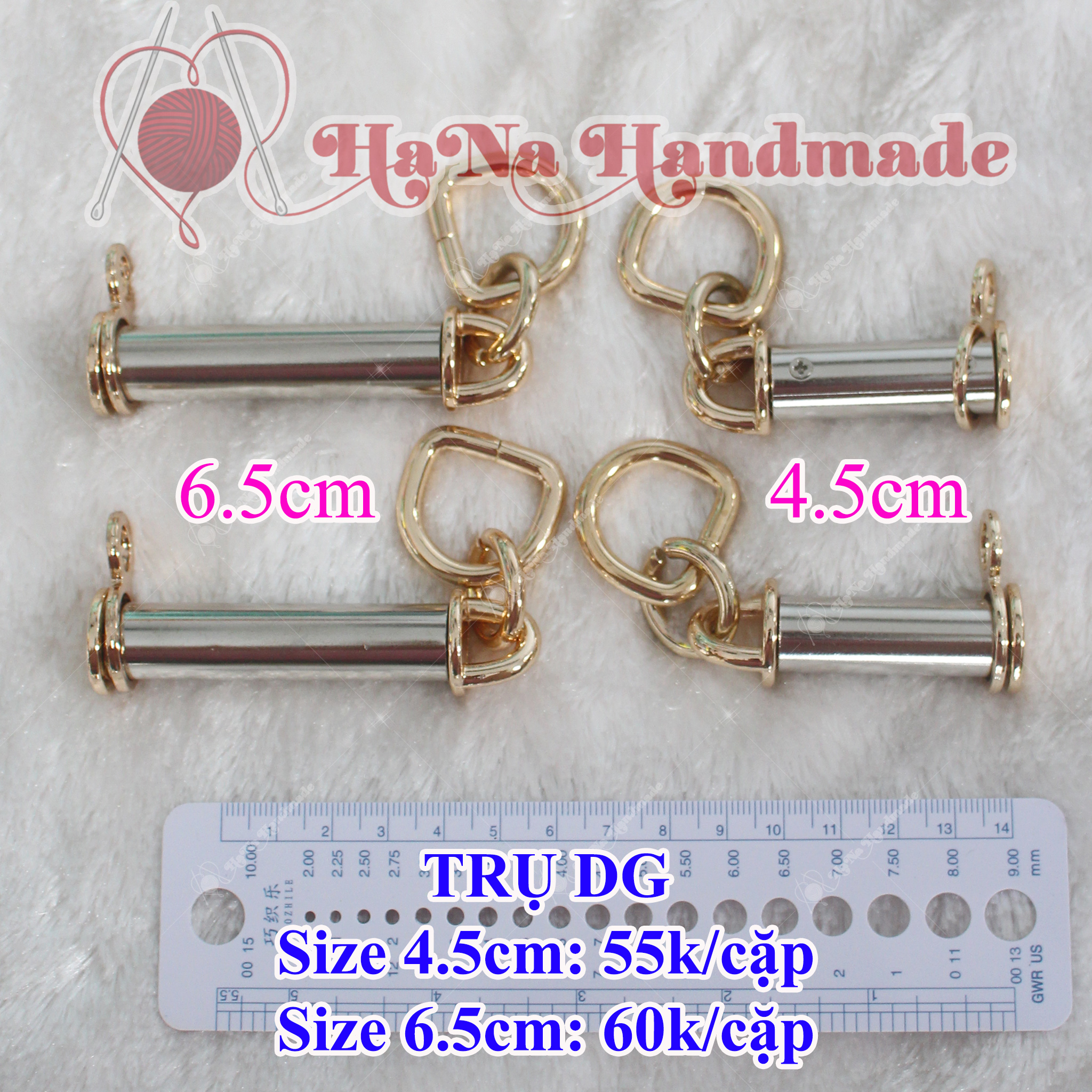 Trụ dg làm túi xách dg
