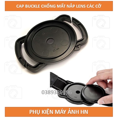 Cap Buckle Giữ Nắp Ống Kính Chống Mất, Chống Rơi Các Kích Cỡ