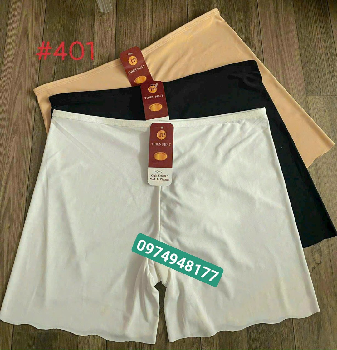 ♥️401 quần đùi mặc váy su ĐÚC ♥️Quần đùi mặc váy trong chất liệu su mát lạnh 40kg-60kg