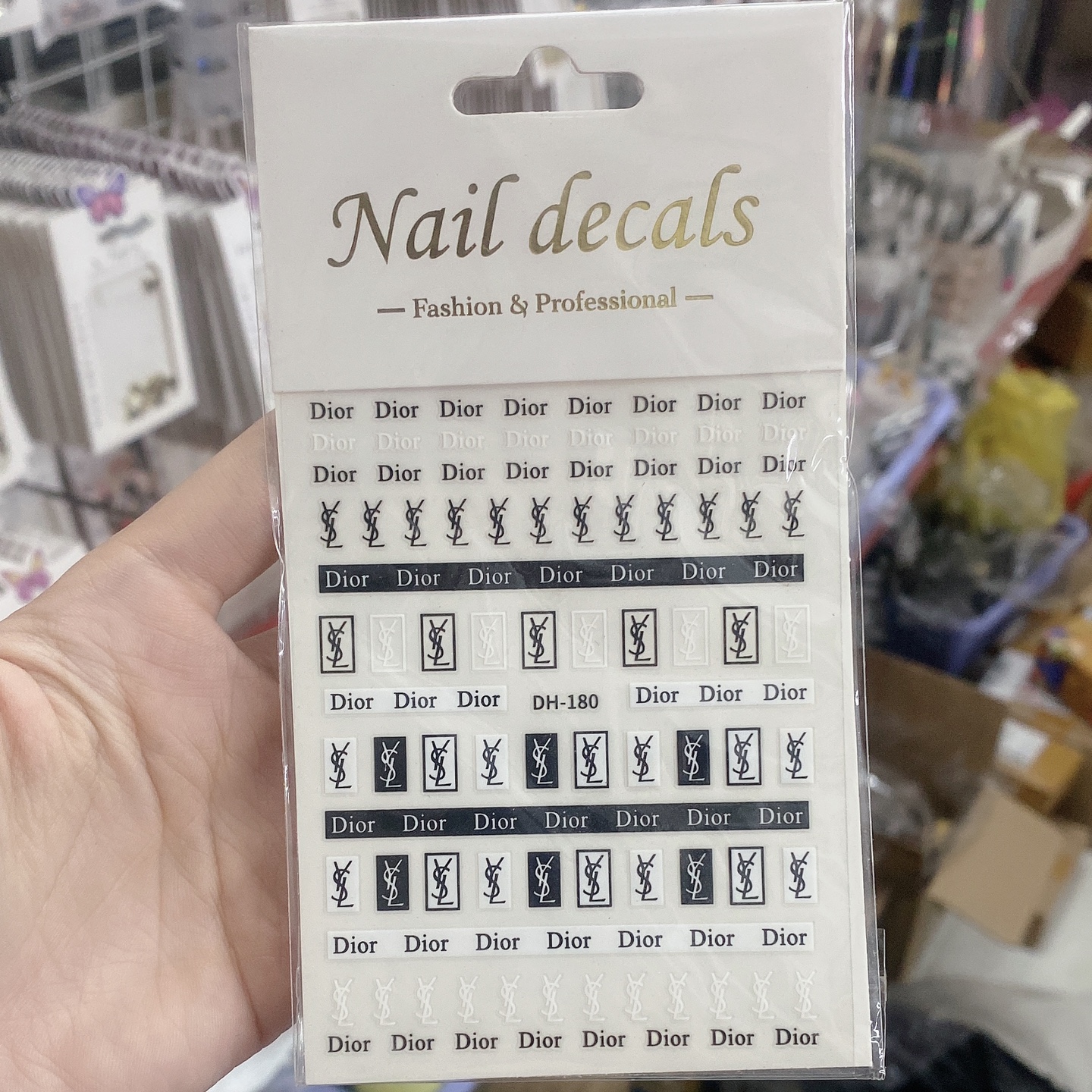 Sticker dán móng tay . - mini nails