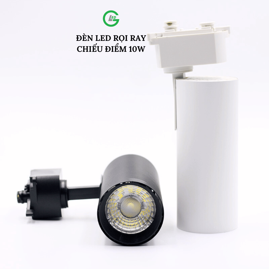 Đèn LED Spotlight Rọi Ray COB GLED 10W Chip Osram chất lượng cao cấp, độ sáng cao trang trí nội thất tạo điểm nhấn nổi bật sang trọng
