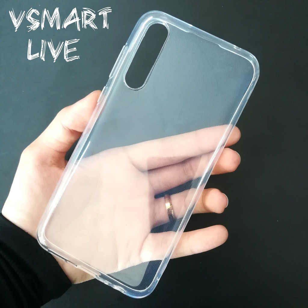 Ốp Vsmart Live Silicon dẻo trong suốt
