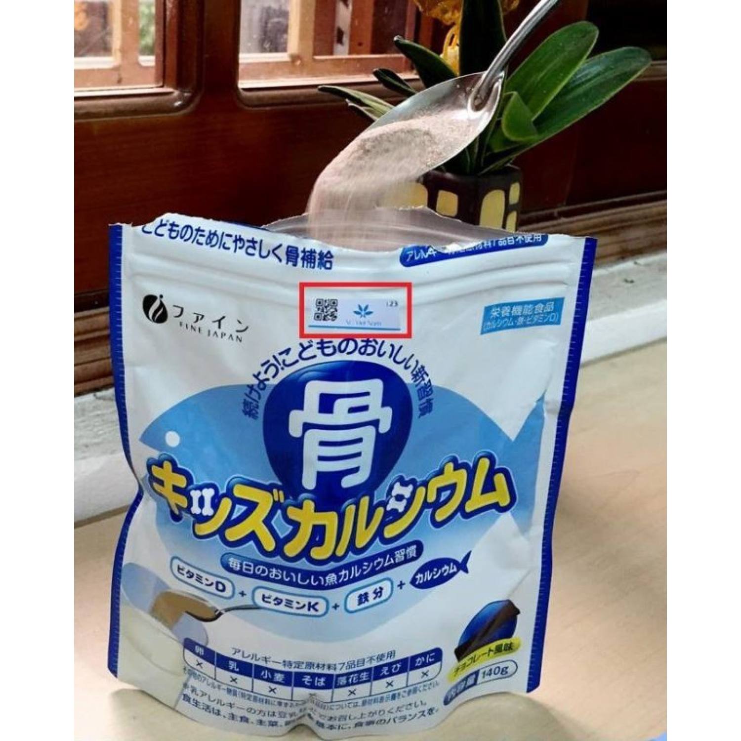 Bột canxi cá tuyết tăng chiều cao nhật bản140g