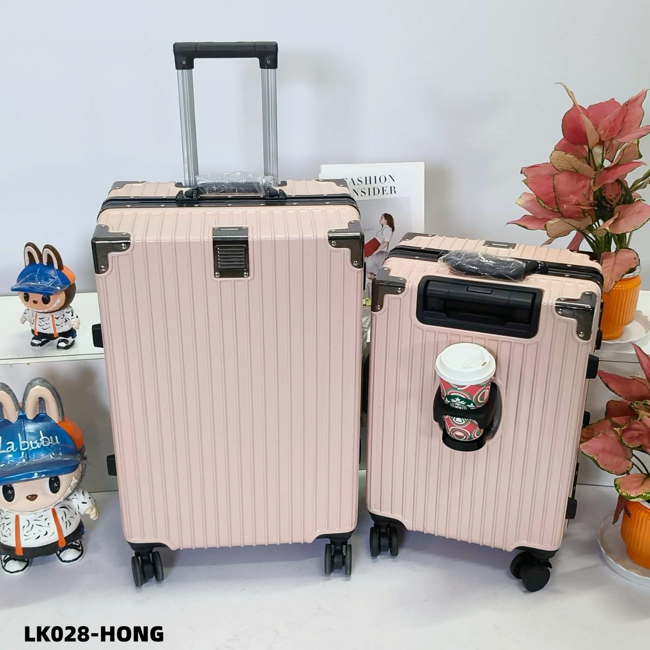 Vali du lịch loại doanh nhân bánh xe có thể tháo rời vali size 20 và 24 unisex vali khung nhôm cao cấp