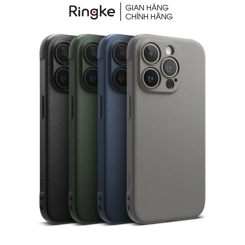 Ốp lưng iphone 15 pro max/15 pro/15 plus/15 ringke onyx