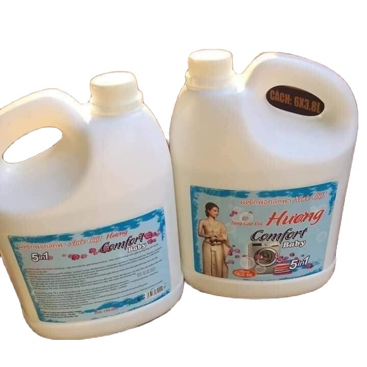 COM BO 2 CAN NƯỚC GIẶT COMFORT HƯƠNG BA BY 5IN1 (1 CAN 3 Lít 6 . SALE GIÁ SẬP SÀN )