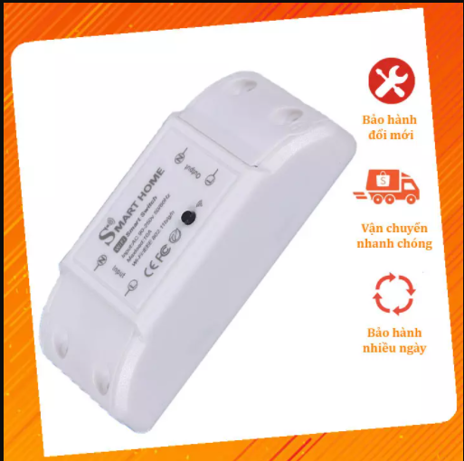 Công tắc điều khiển từ xa bằng wifi 3G, 4G, 5G, app TUYA - công tắc wifi