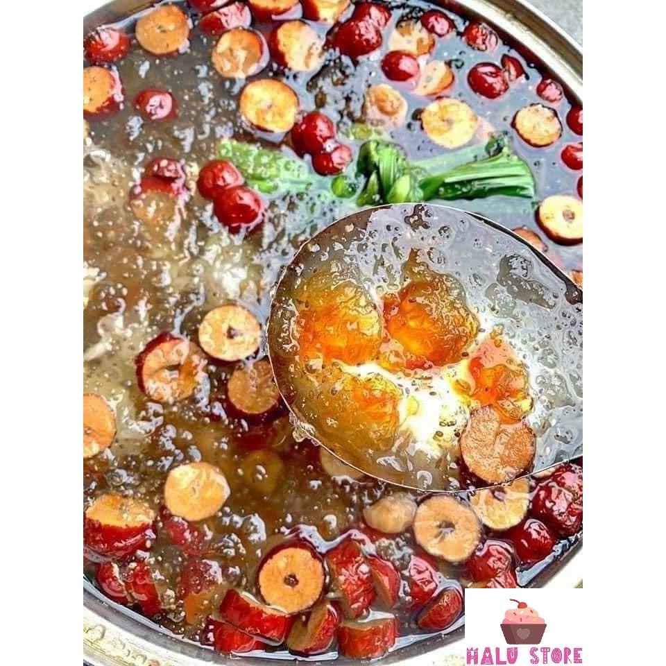CHÈ DƯỠNG NHAN TUYẾT YẾN NHỰA ĐÀO 12 VỊ - 400gram