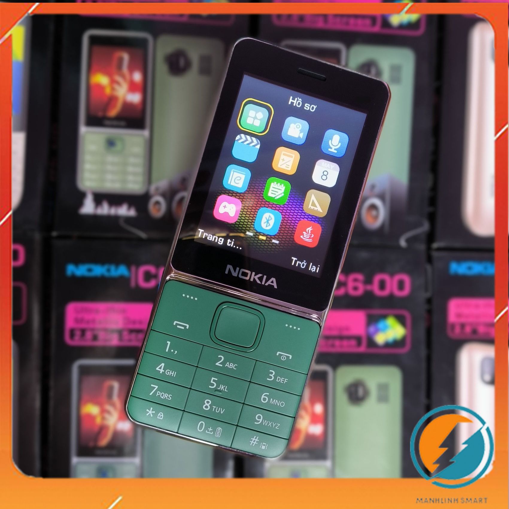 Điện thoại nokia c6-00 mới fullbox – 3 sim 3 sóng