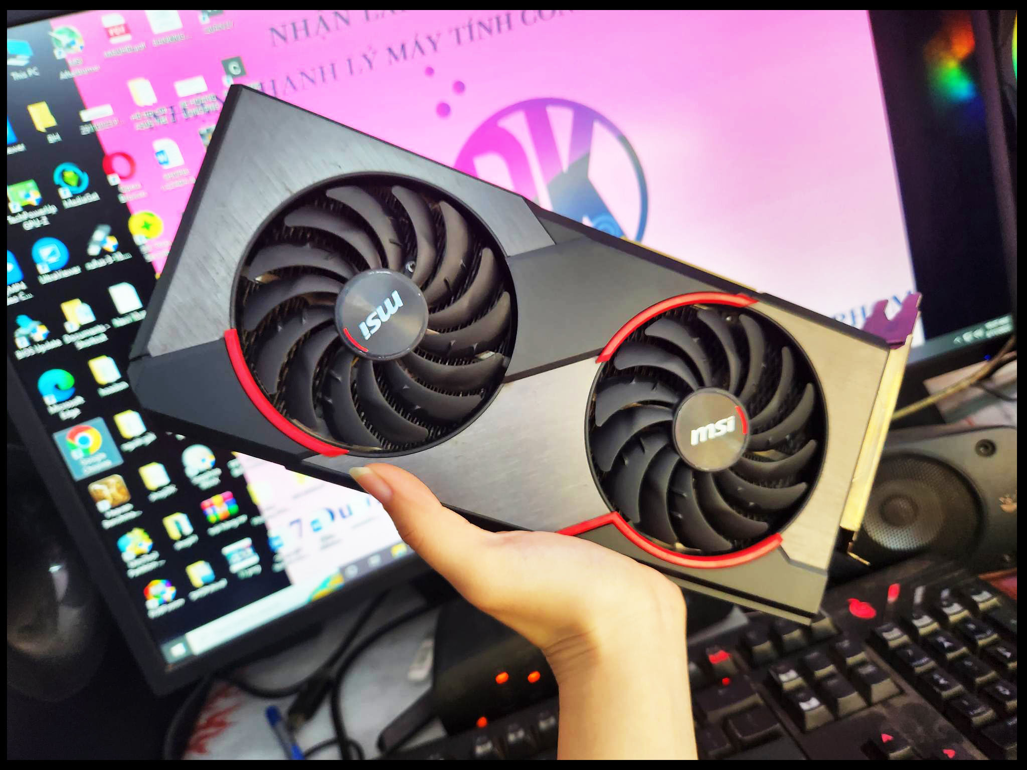 Vga msi radeon rx 5600 xt gaming x 6gb gddr6 _ bảo hành hãng 07.2023