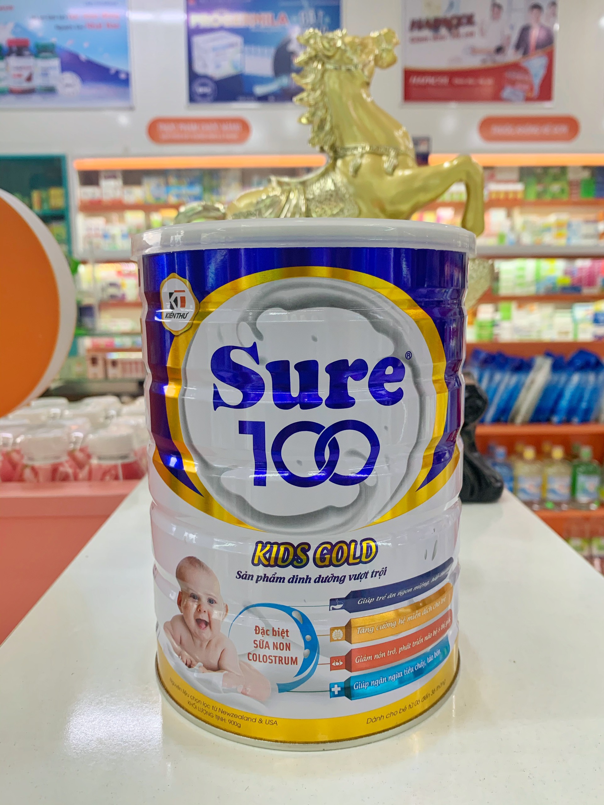 SỮA SURE 100 KIDS GOLD GIÚP RUỘT KHỎE MẠNH, TIÊU HÓA KHỎE