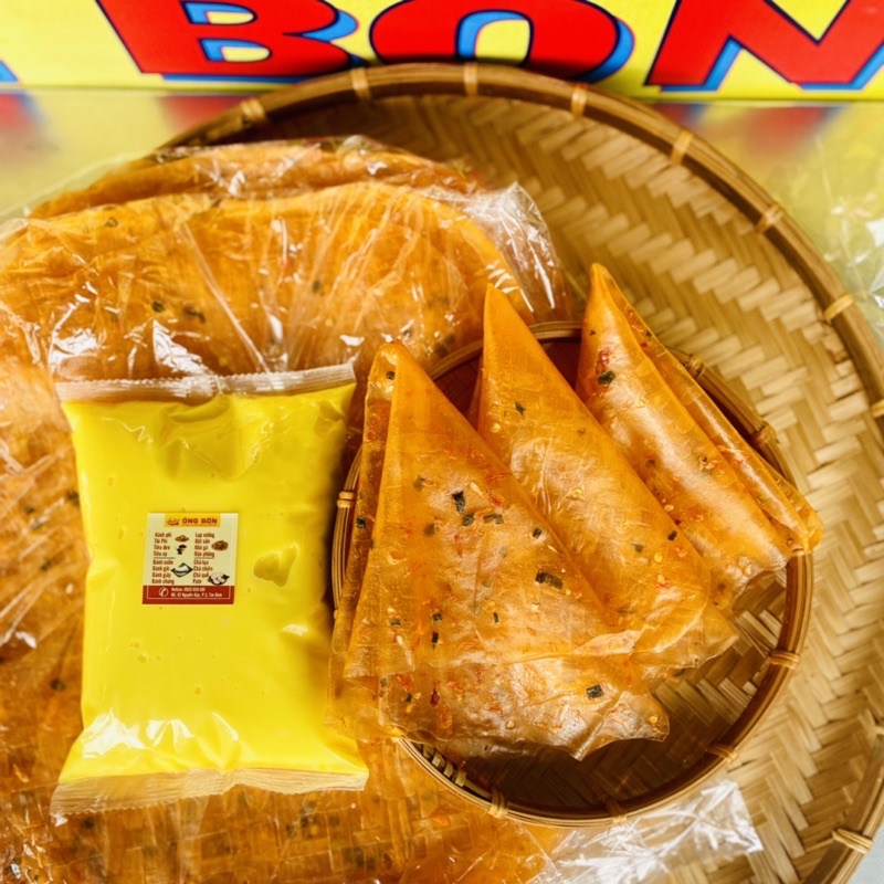 Combo bánh tráng dẻo tôm bơ - dẻo tôm+ bơ trứng