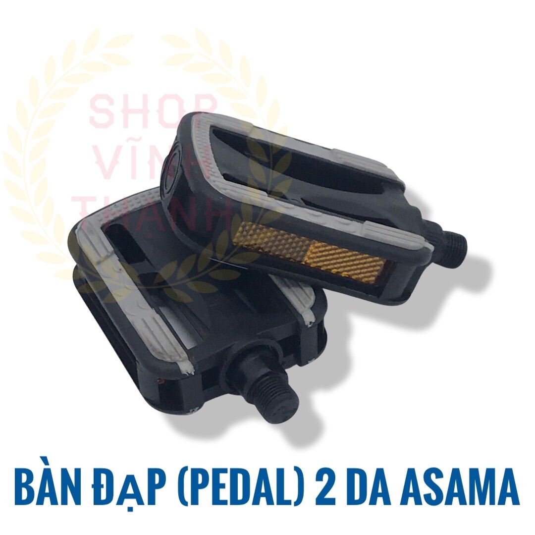 Cặp bàn đạp xe đạp 2 da Asama