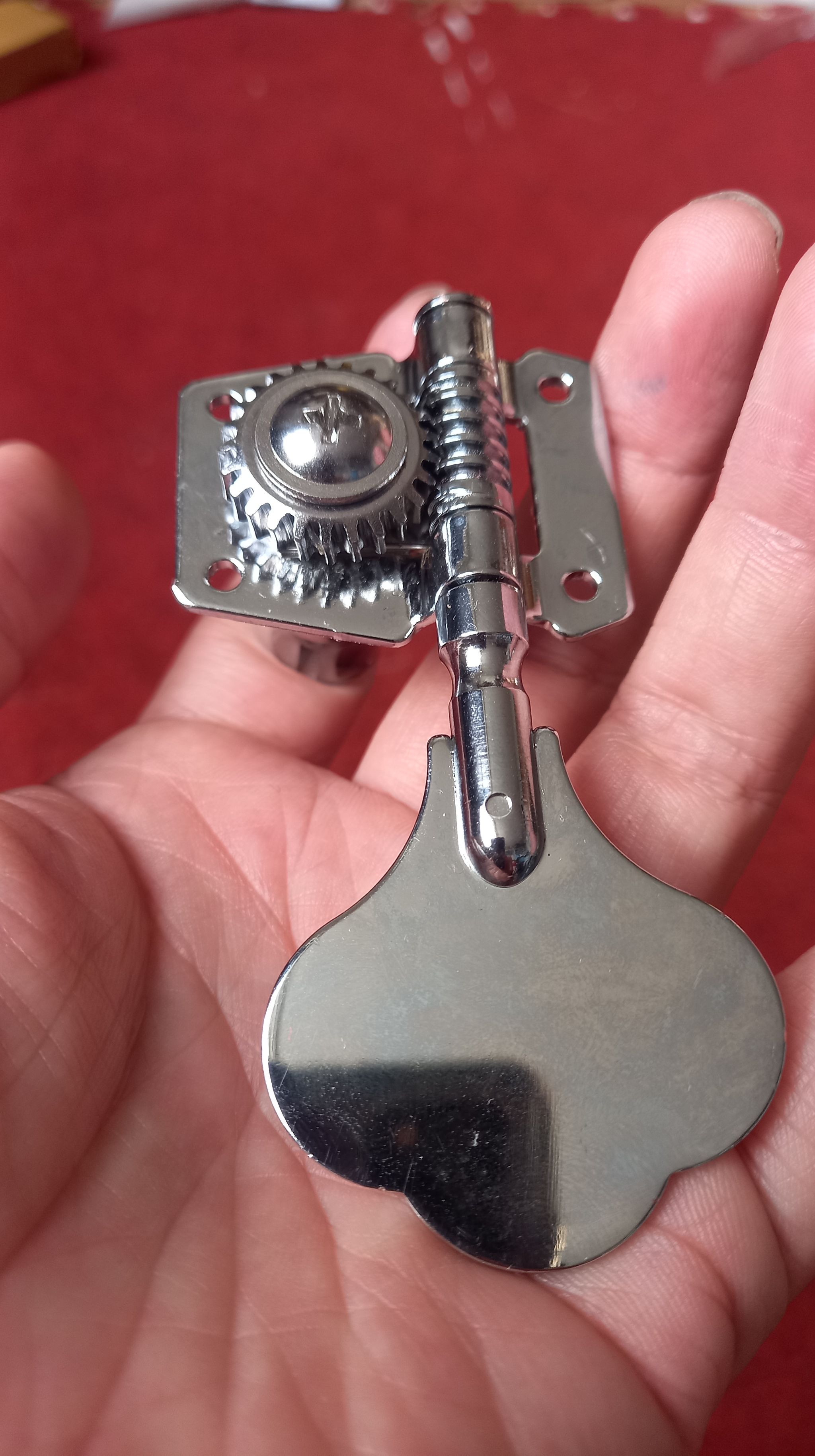 1 Bộ Khóa đàn guitar bass điện 4 dây bass 3 cánh. Phụ kiện guitar