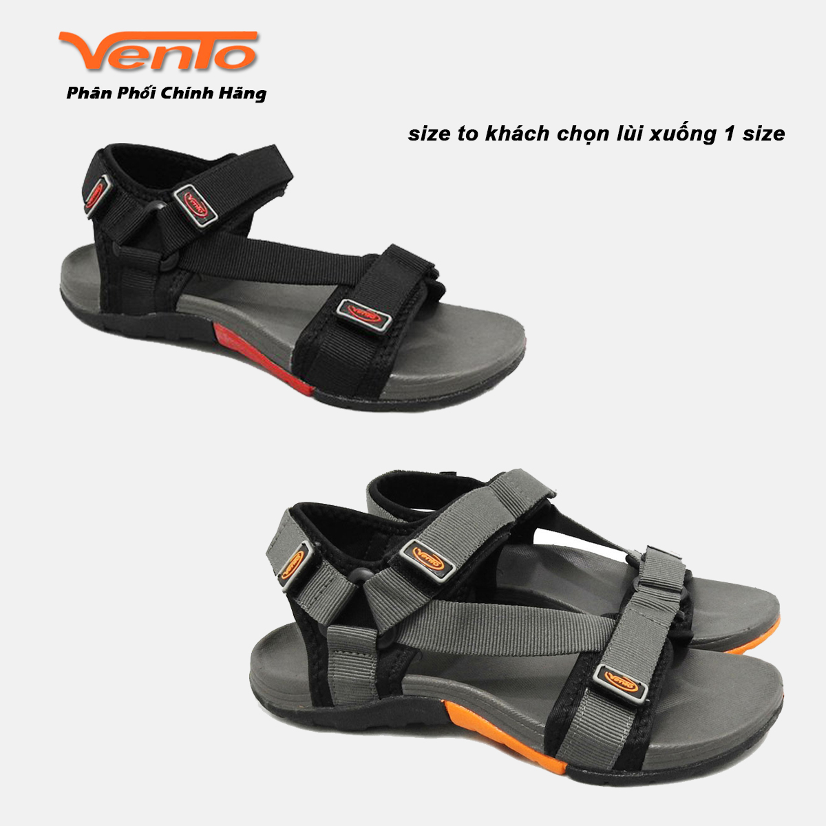 Giày sandal vento nam nữ chính hãng mã nv4538bb