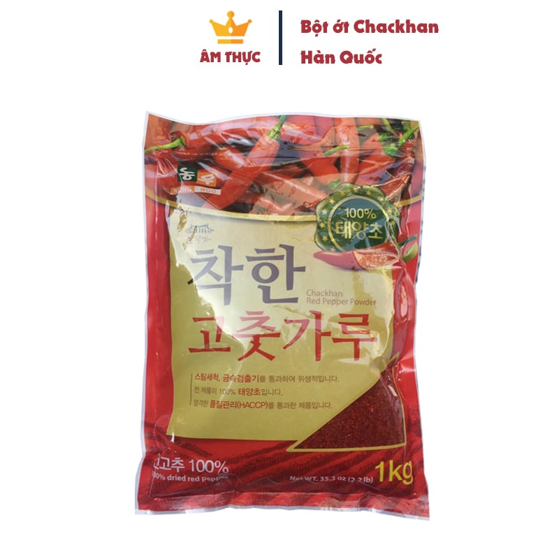 Ớt bột chuẩn hàn quốc làm kim chi, mì cay, tokbokki, cánh + mịn, - nongwoo, haecham, cheng jeong