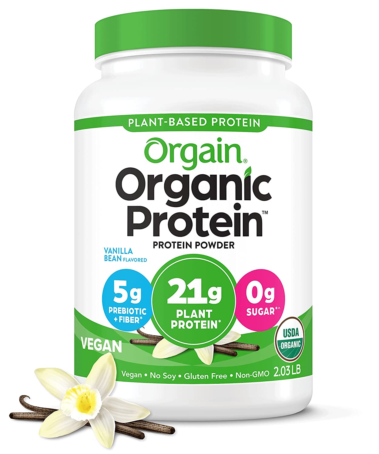 920g Orgain Organic Protein Đạm thực vật tốt nhất thế giới do Forbes bình chọn