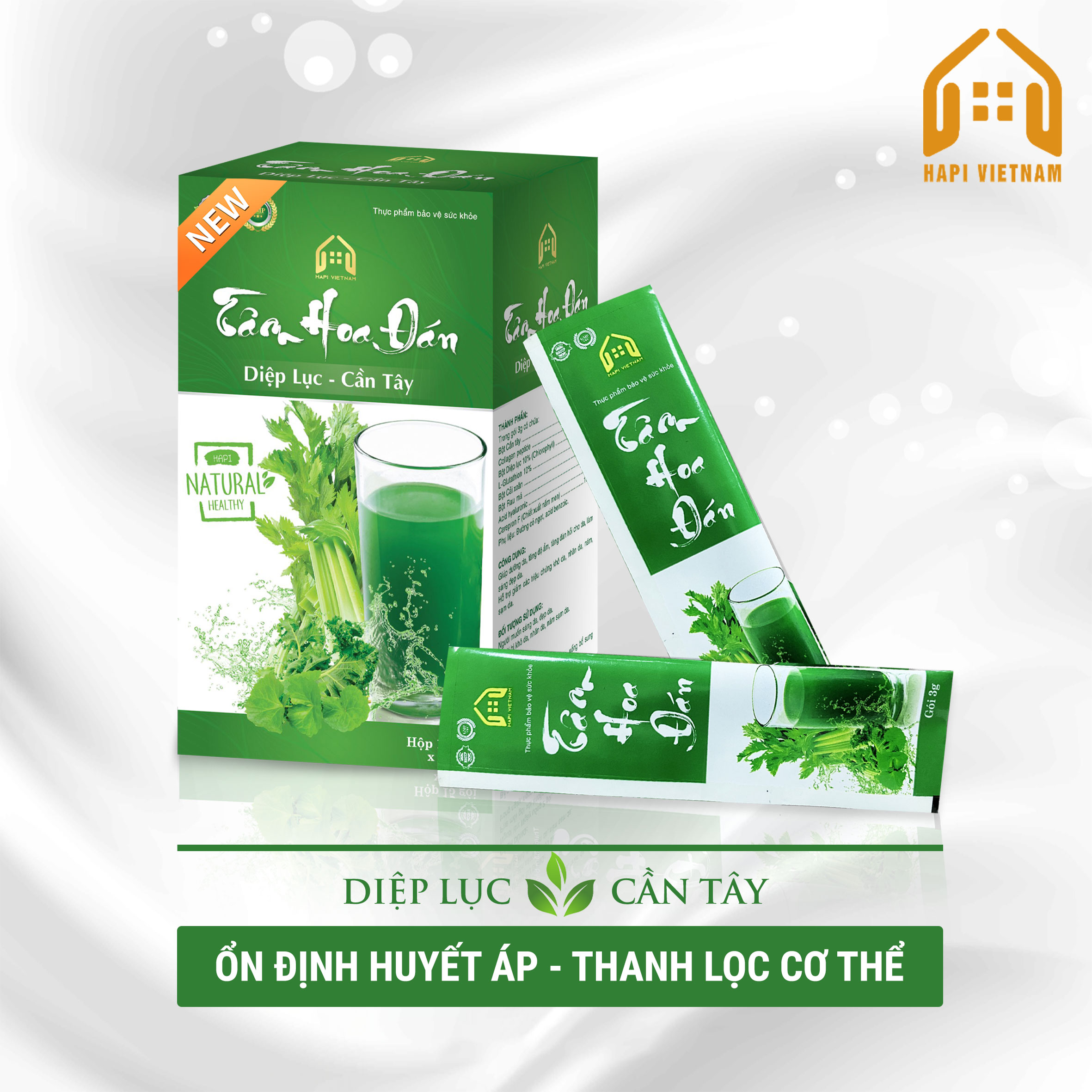 Diệp lục cần tây Tâm Hoa Đán