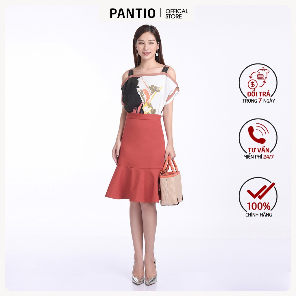 Áo sơ mi dáng suông hai dây fai3012 - pantio