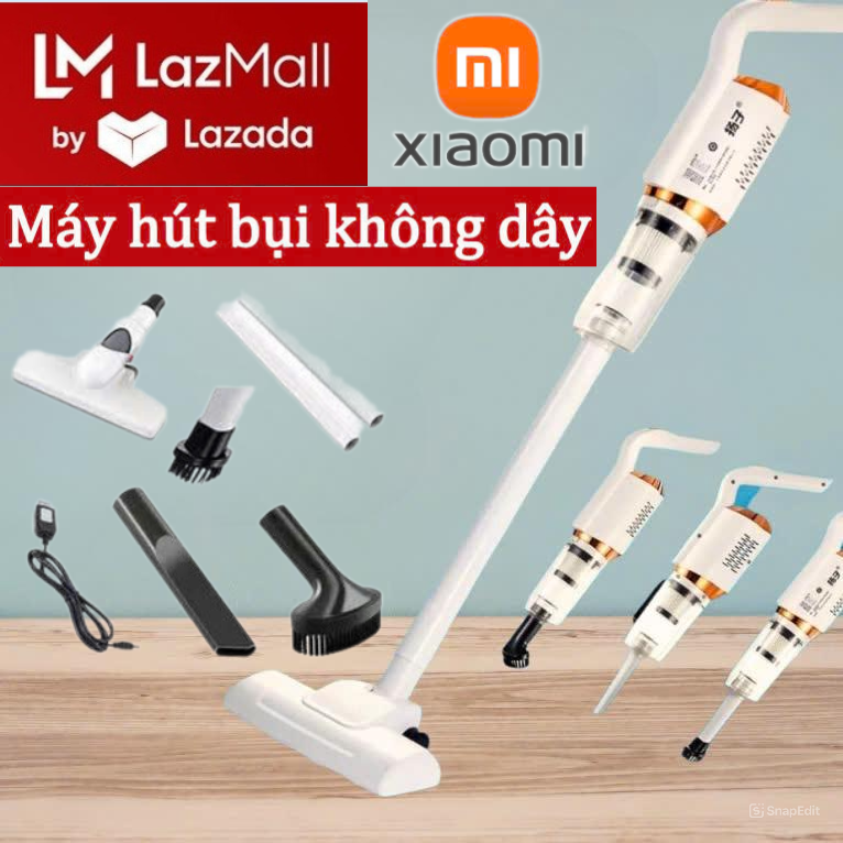  Máy Hút Bụi Cầm Tay Xiaomi RST-88 Công Suất 120w Lực Hút 18000PA Máy Hút Bụi Giường Nệm Cao Cấp 