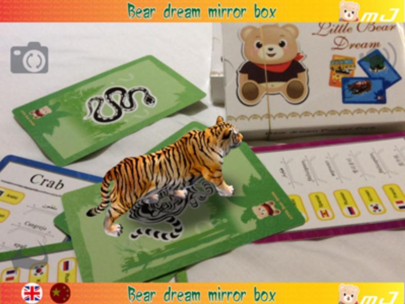 Bộ 46 thẻ học animal 4d cho bé