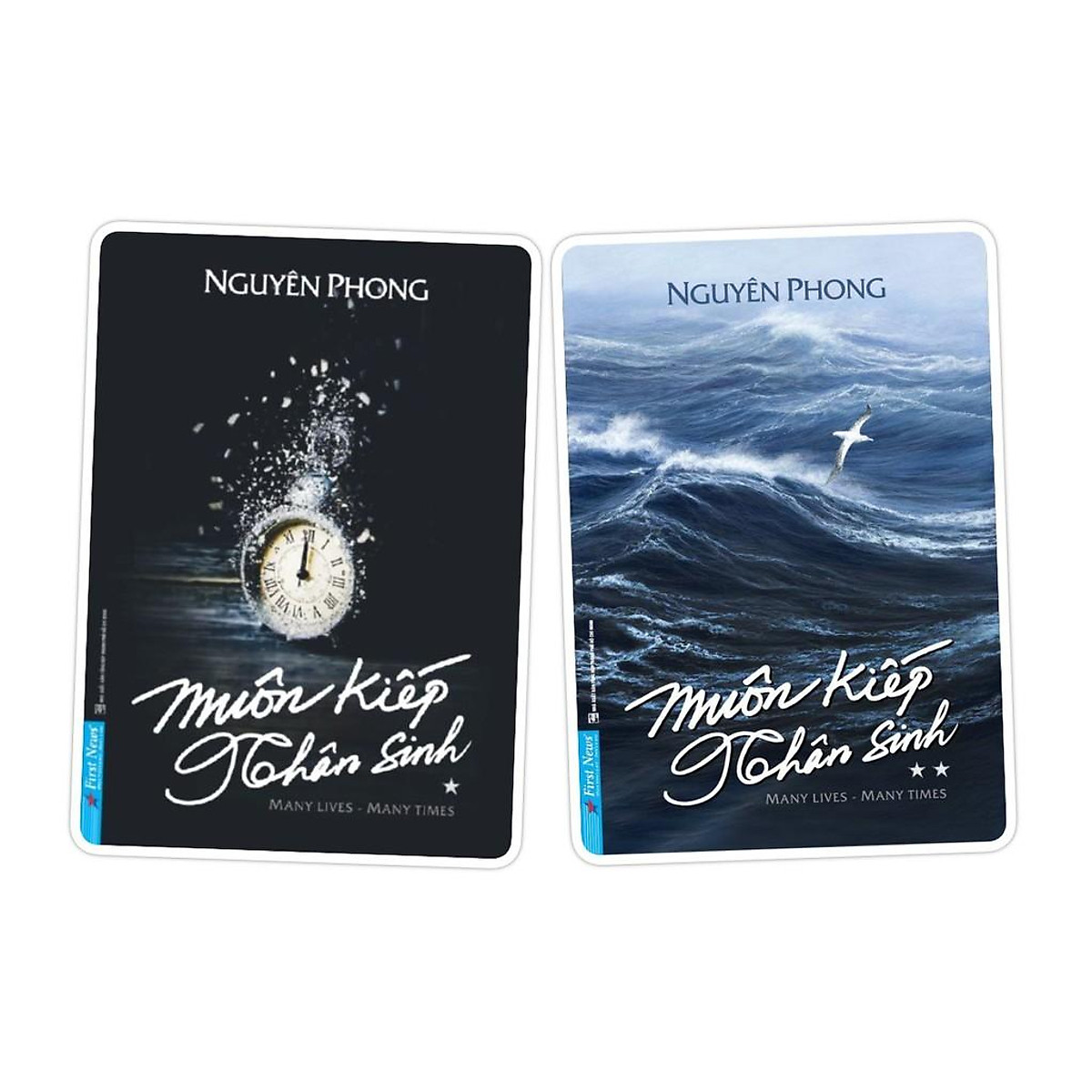 Sách - Combo Muôn kiếp nhân sinh 1 khổ nhỏ + Muôn kiếp nhân sinh 2 khổ nhỏ