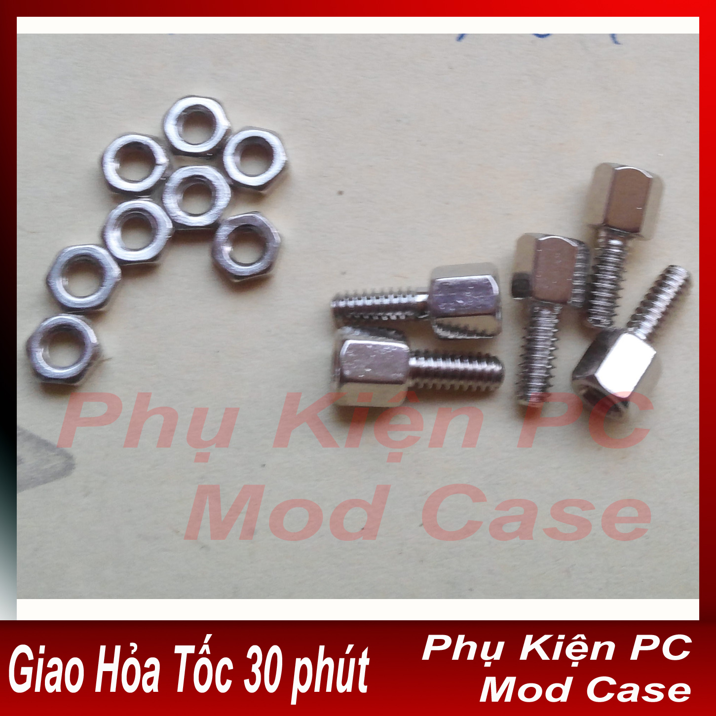Ốc trụ vga. trụ dvi. trụ cổng com
