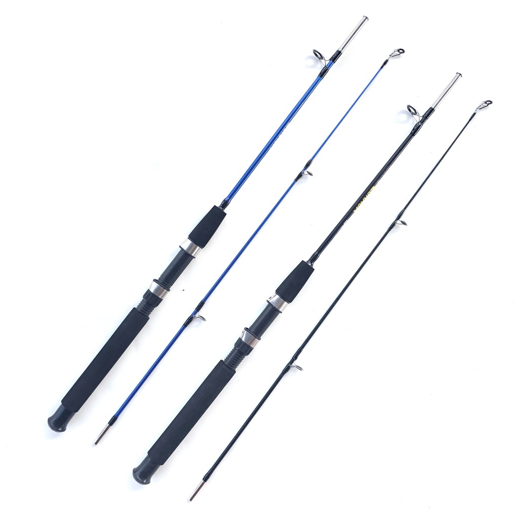 Cần câu cá cần câu 2 khúc shimano khỏe bền cần 2 khúc đặc đủ size từ 2m1-2m7 cần bạo lực 2 khúc