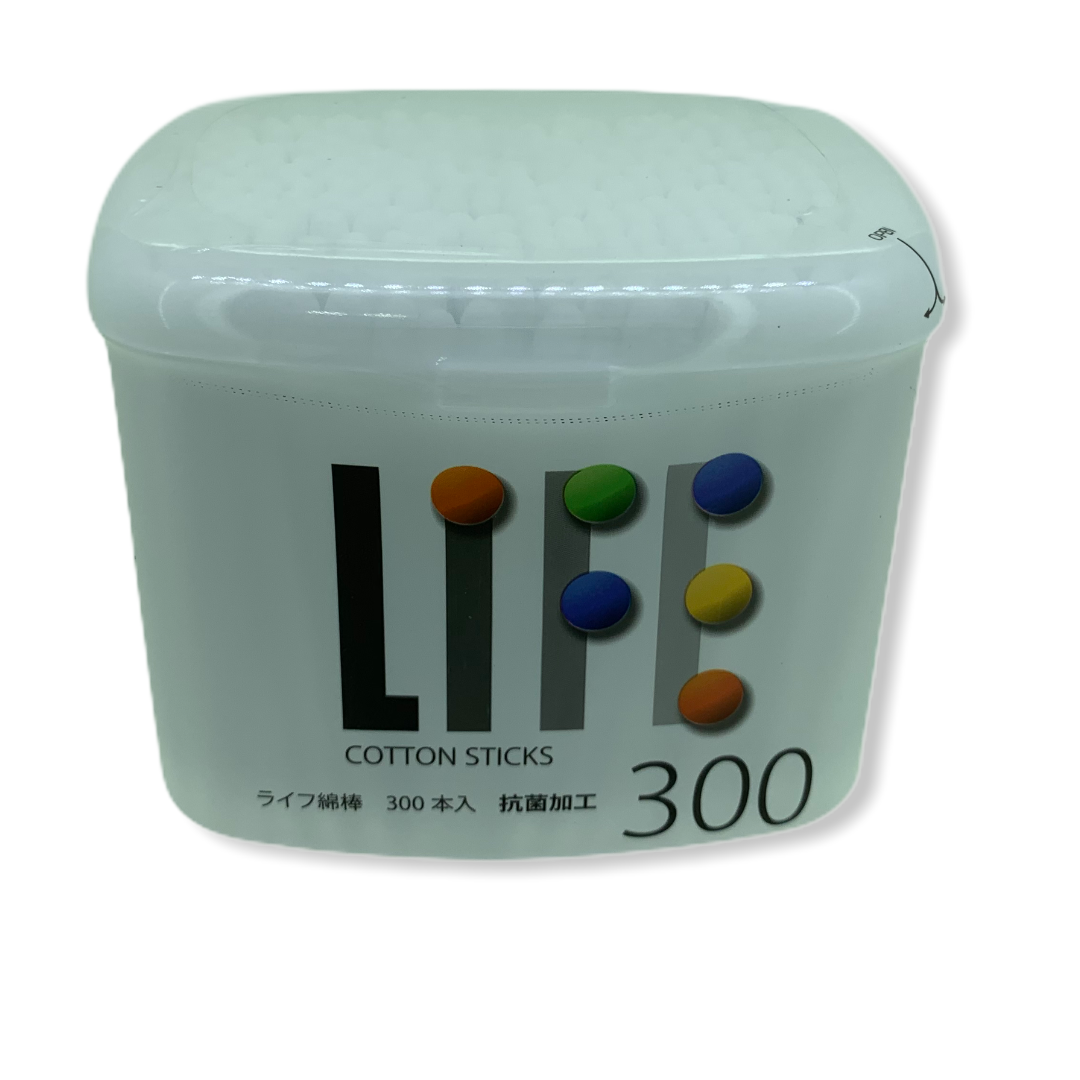 Tăm bông life 300 cây / hộp 8074
