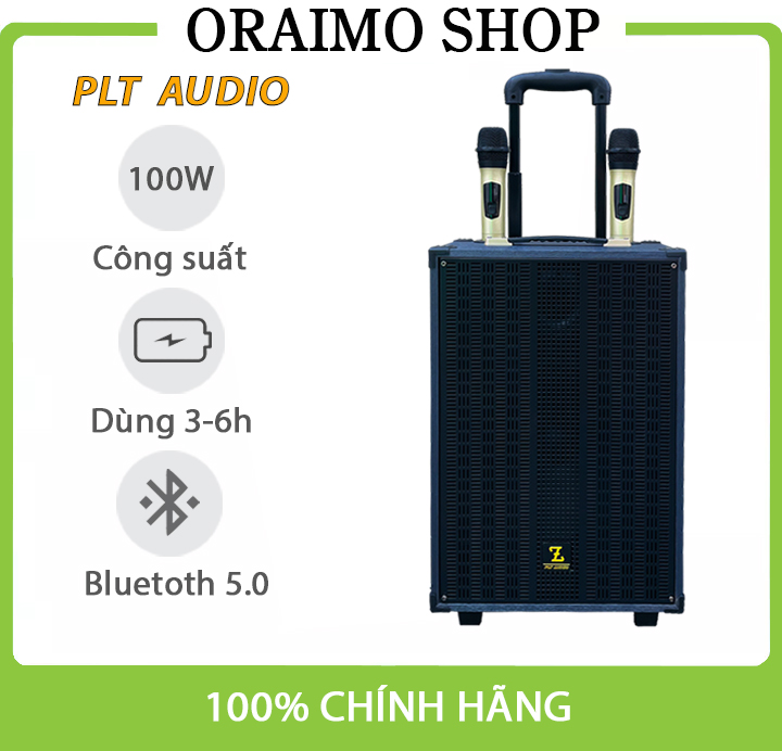 Loa Hát Karaoke Di Động Công Suất Lớn -Loa Kẹo Kéo - Loa Bluetooth Tặng 2 Mic Không Dây Loa Ngoài Trời Nghe Nhạc Cổng Cắm USB Thẻ Nhớ FM Chất Âm Hay Pin Khỏe Dễ Dàng Mang Đi Trong Các Hoạt Động Kiểu Dáng Đẹp Có Quai Và Tay Kéo