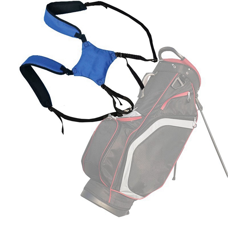 Golf Bag Strap Replacement Comfort Double Shoulder Adjustable Strap Padded