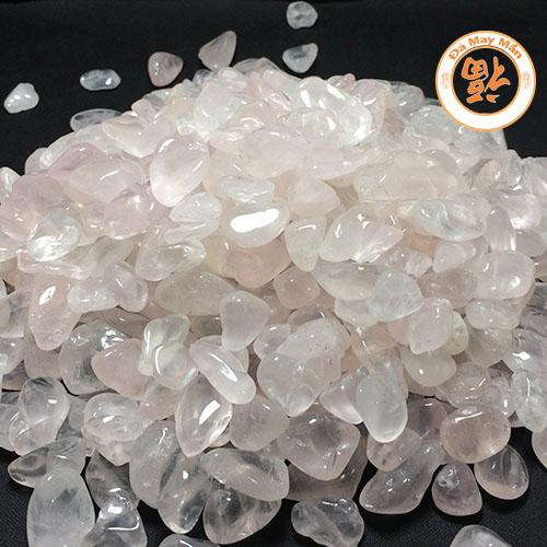 [HCM]Đá Vụn Phong Thủy Thạch Anh Hồng Lớn