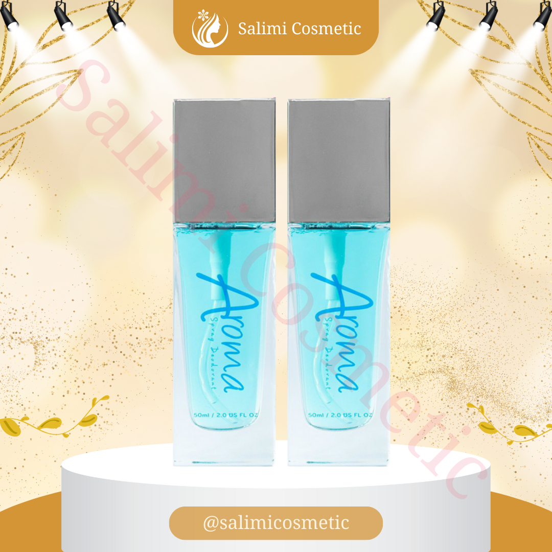COMBO 2 Lọ Xịt Khử Mùi Toàn Thân AROMA 50ml, Giúp Ngăn Tiết Mồ Hôi, Khử Mùi Hôi Nách, Không Gây Ố Vàng Áo - HÀNG CHÍNH HÃNG