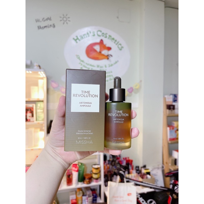 [HCM]Tinh Chất Chiết Xuất Ngải Cứu Missha Time Revolution Artemisia Ampoule 50ml
