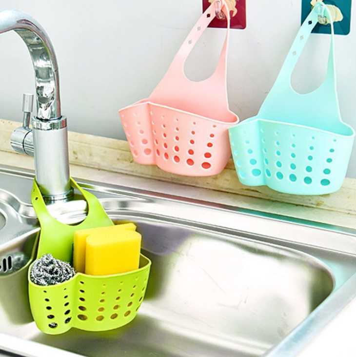 Giỏ đựng đồ rửa bát có móc treo đa năng