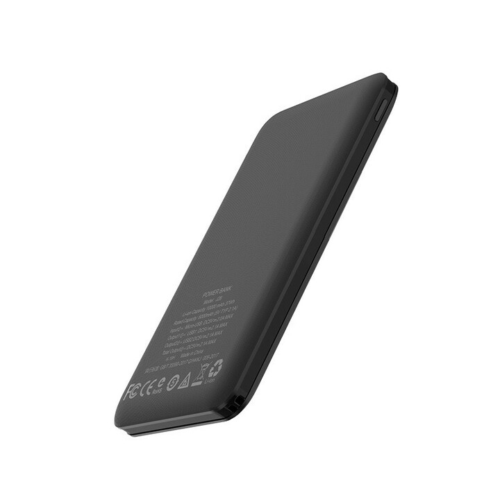 Pin dự phòng sạc nhanh 2.1A Hoco J26 dung lượng 10000 mAh tích hợp đèn Led hiển thị pin