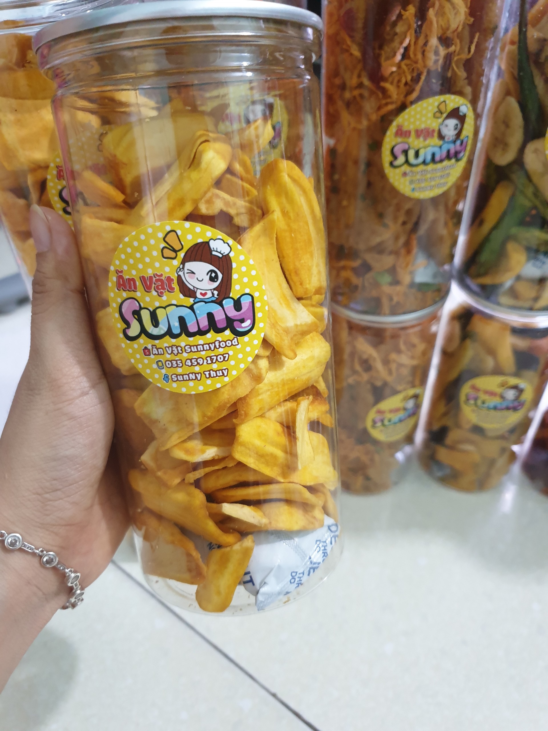 Mít sấy loại 1_220g_ ăn vặt sunnyfood